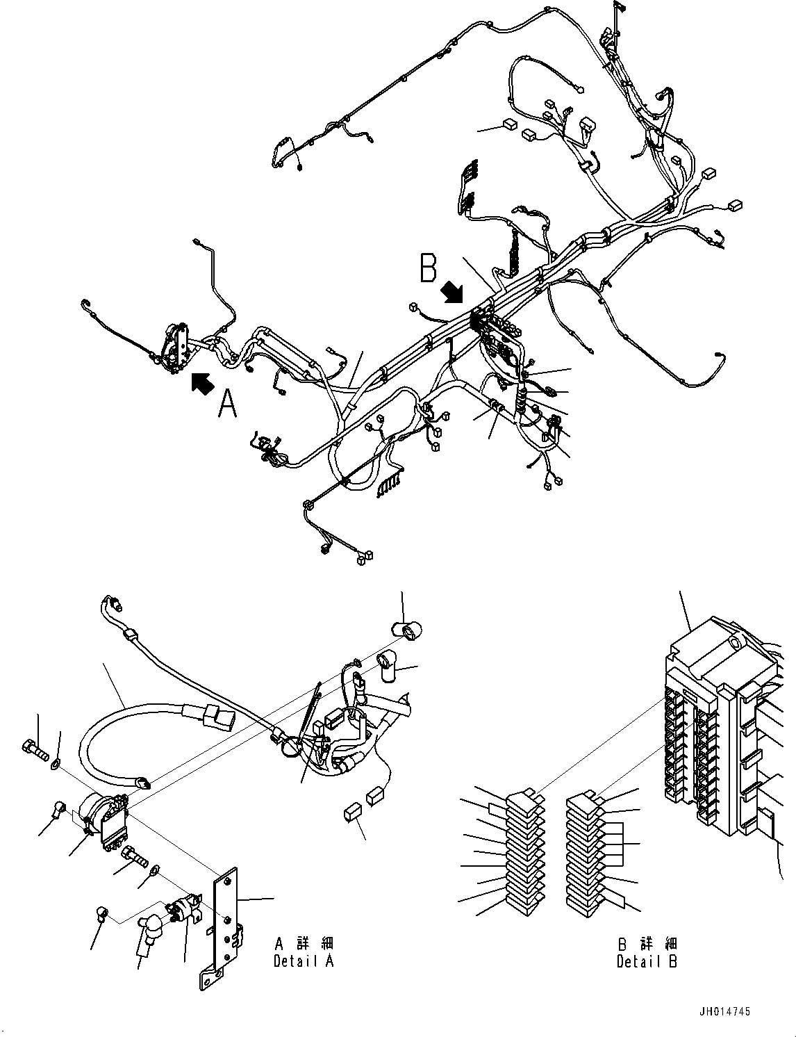 Жгут проводов 208-06-76712 KOMATSU