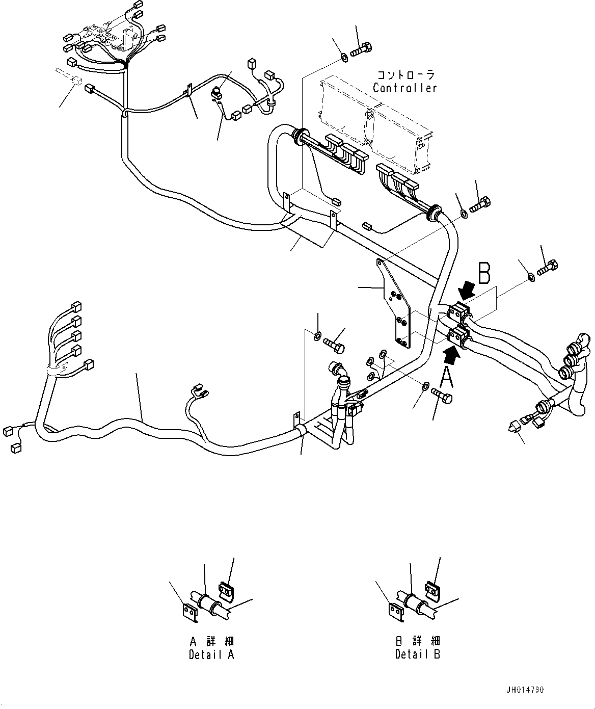 Жгут проводов 195-06-55573 KOMATSU