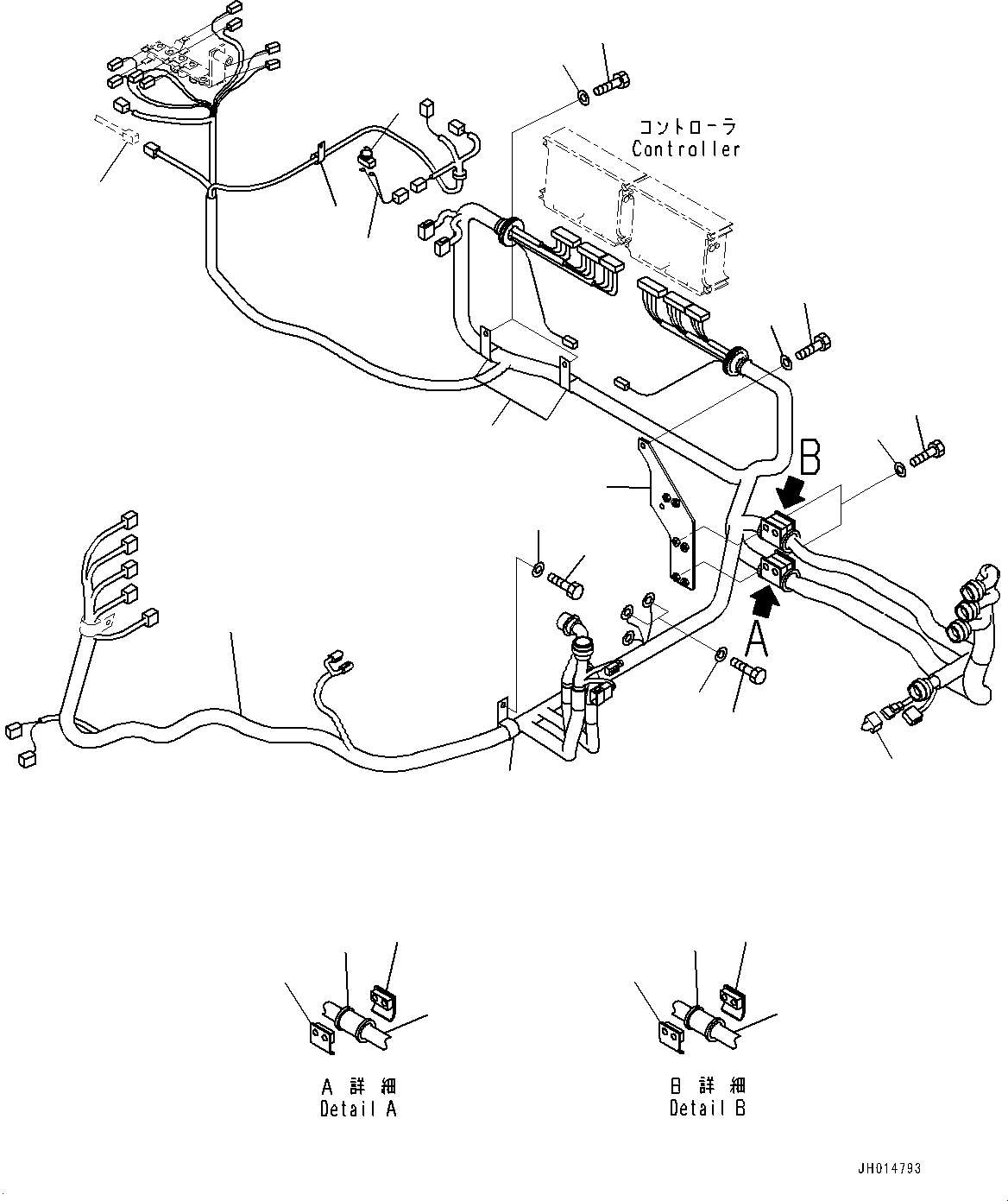 Жгут проводов 195-06-56511 KOMATSU