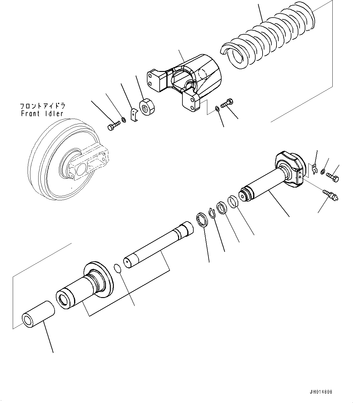 Cushion Assembly 208-30-01030 KOMATSU