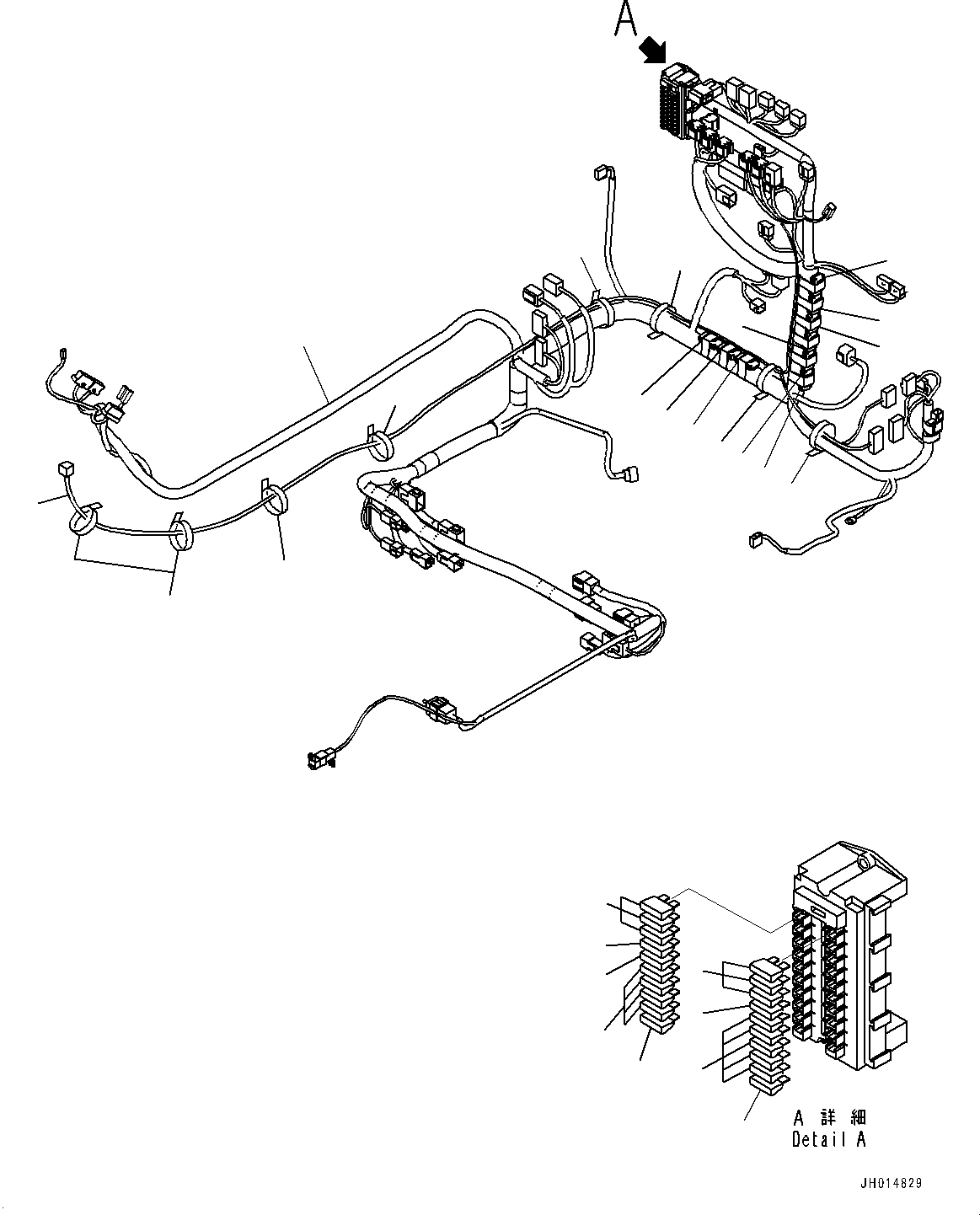 Жгут проводов 21M-06-31722 KOMATSU