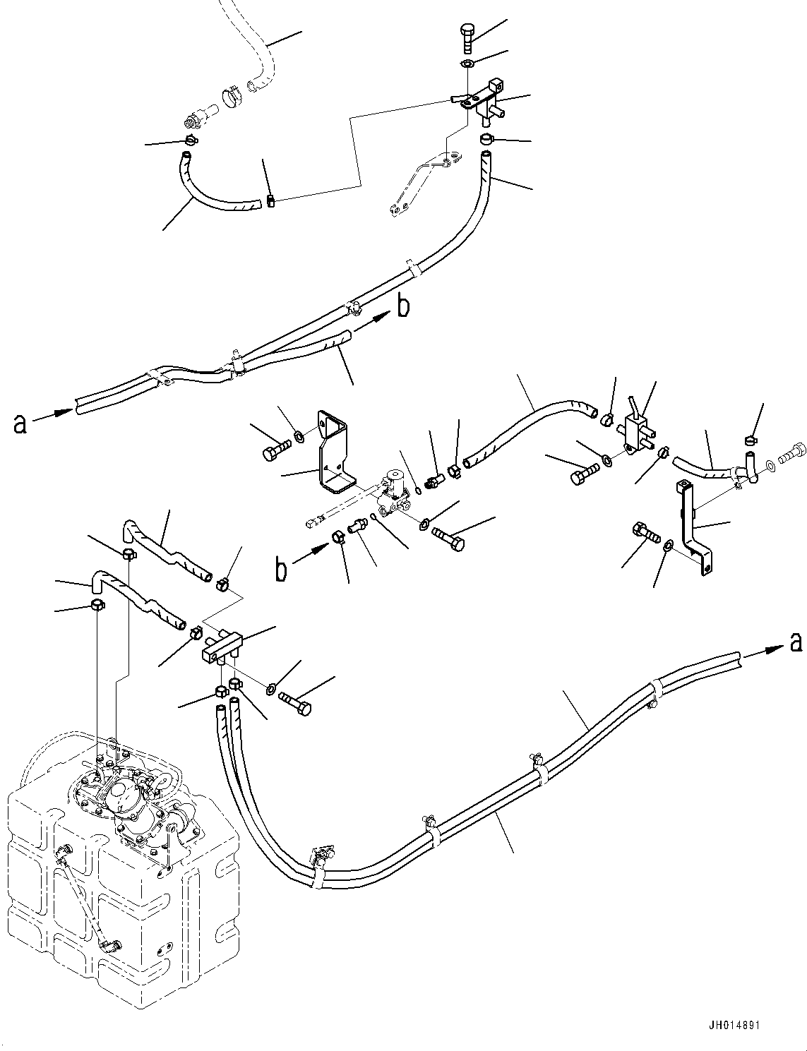 Шланг (07261-22013) KOMATSU