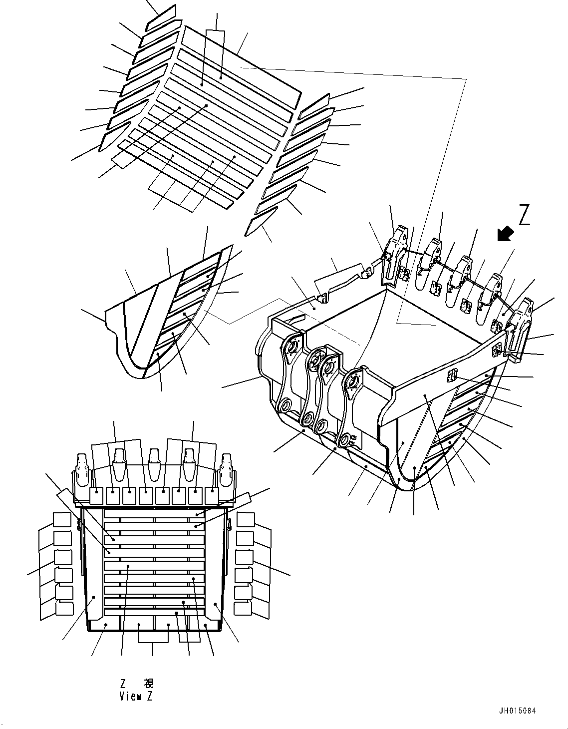 Plate, Welded, (Kit : K21) 775-939-RD10 KOMATSU