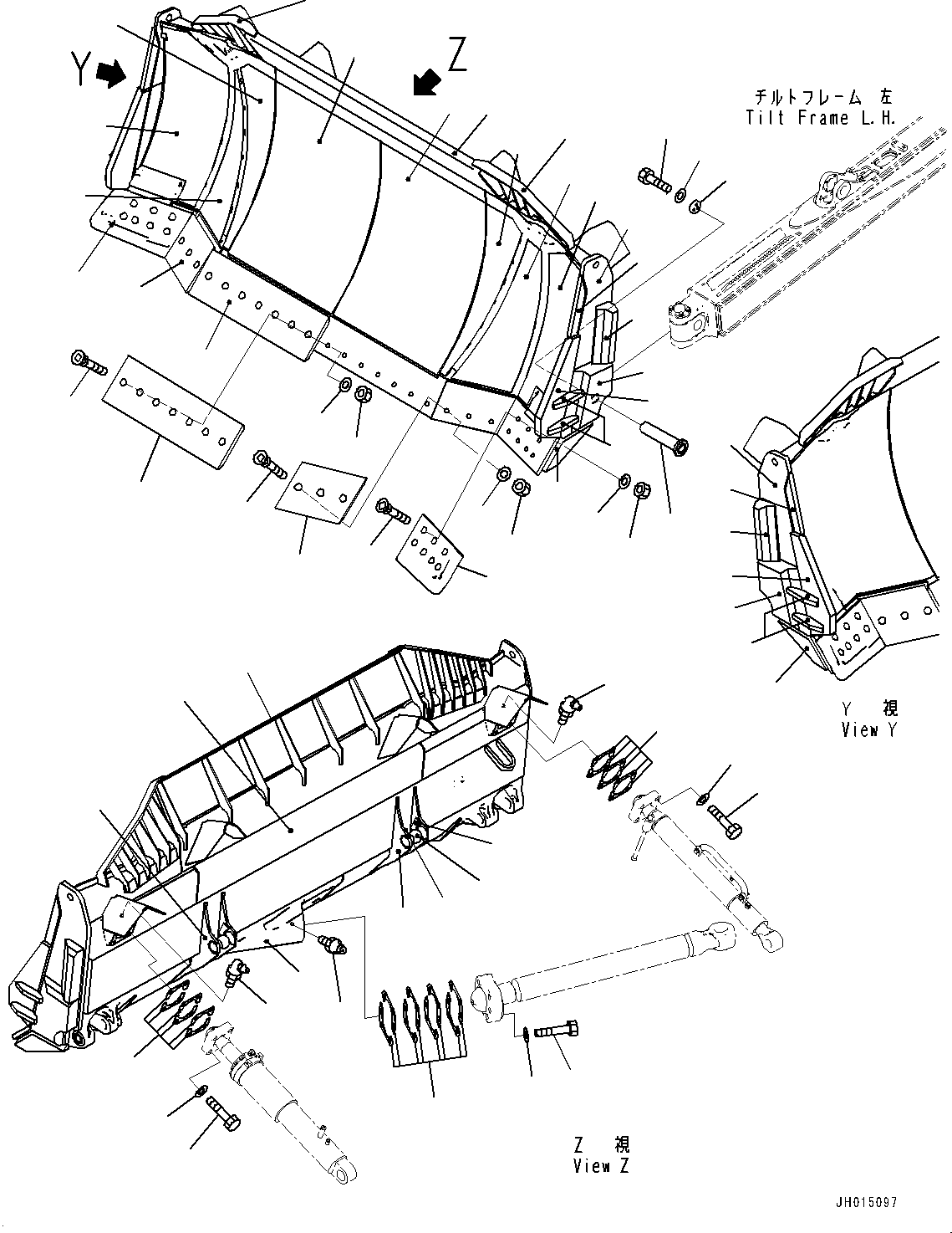 Щётка стеклоочистителя 17A-71-48210 KOMATSU