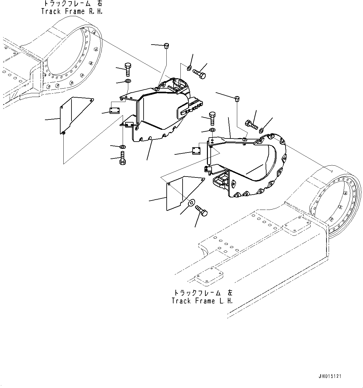 Ограждение 209-30-45150 KOMATSU