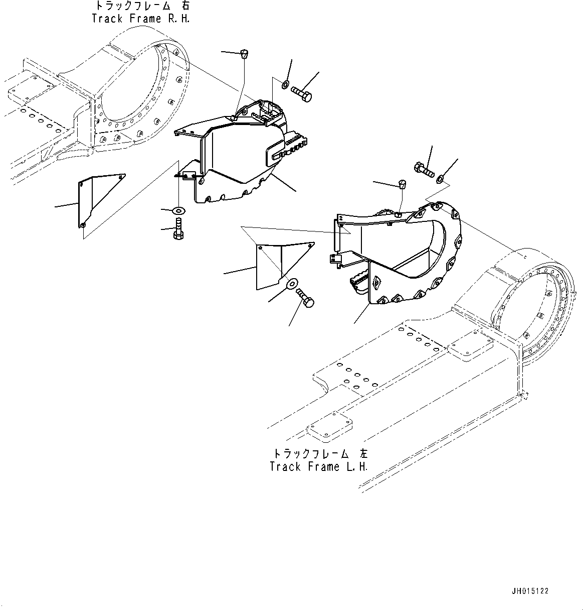 Ограждение 209-30-45140 KOMATSU