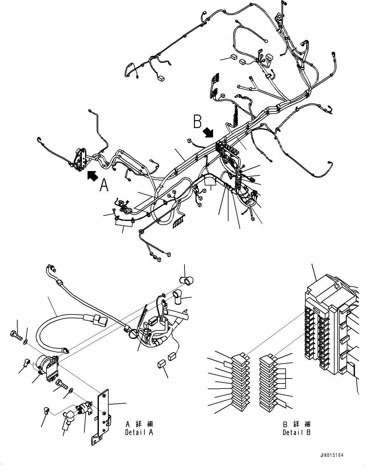 Жгут проводов 208-06-76721 KOMATSU