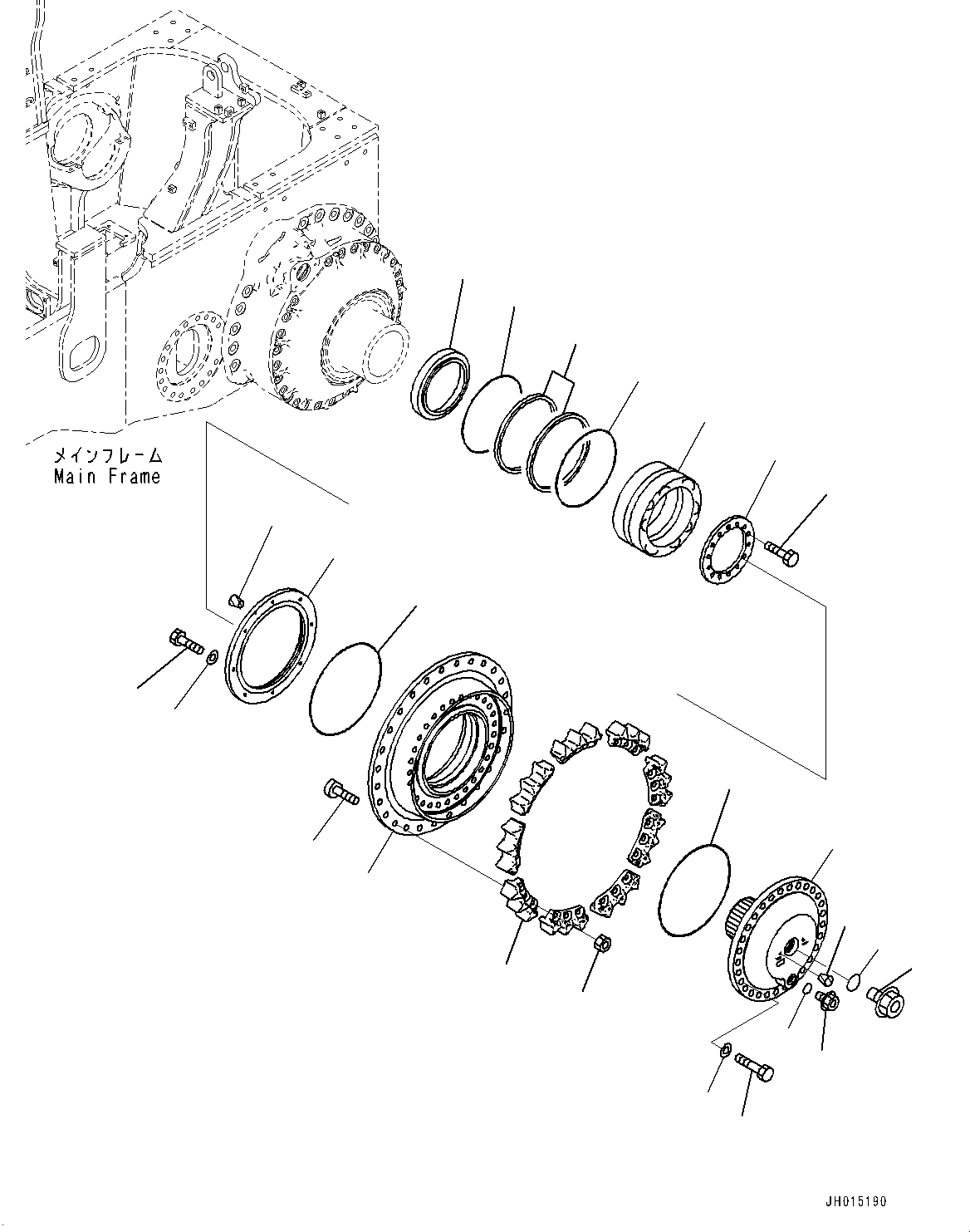 Teeth 17A-27-15210 KOMATSU