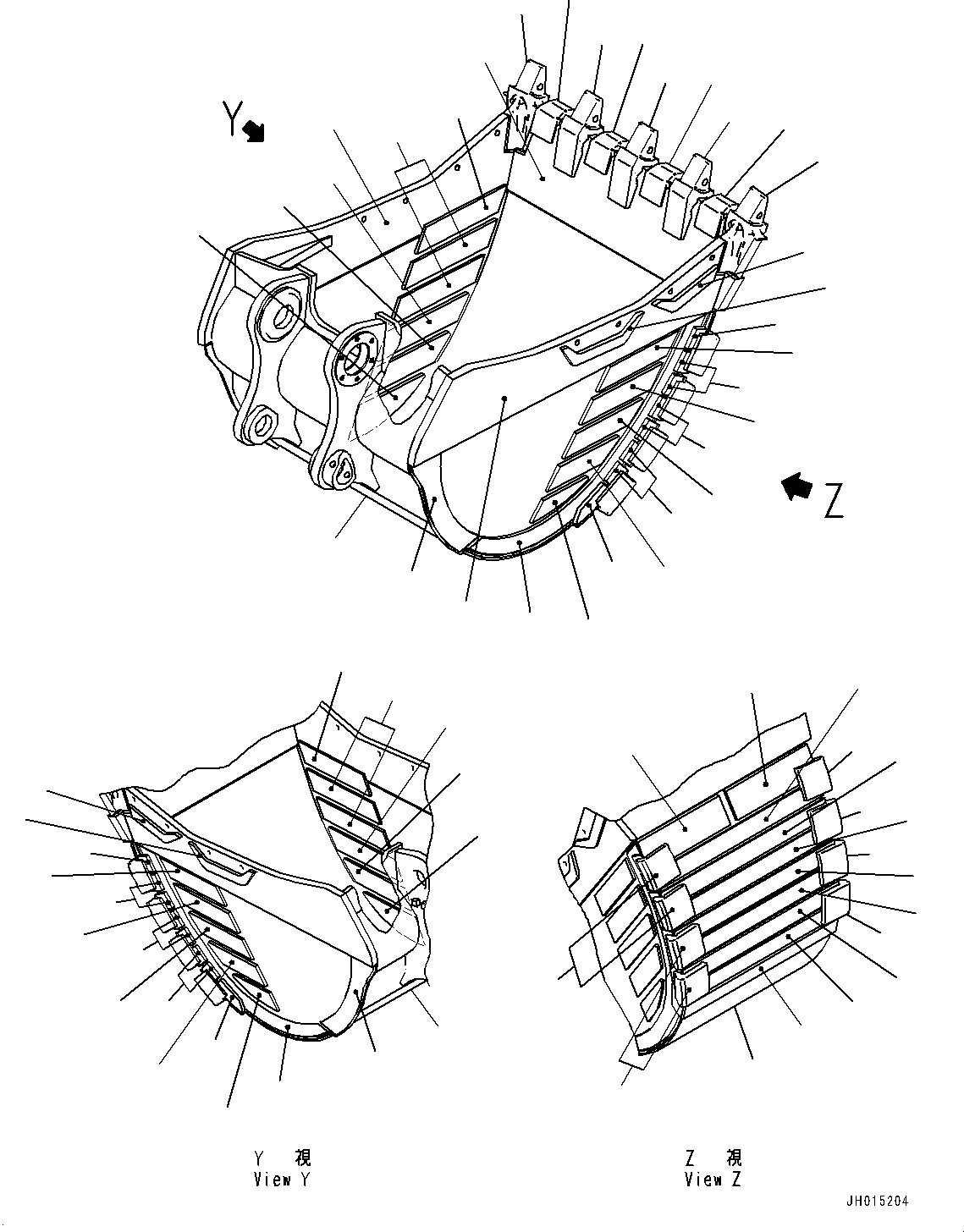 Plate, Welded, (Kit : K28, K31) 775-934-8D30 KOMATSU