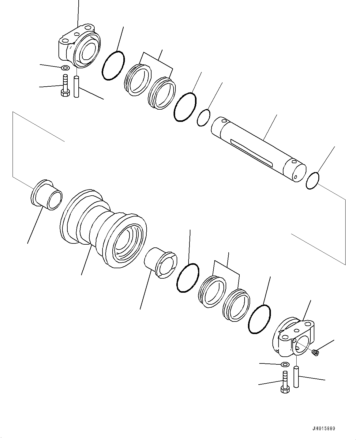 Уплотнение (205-30-66650) KOMATSU