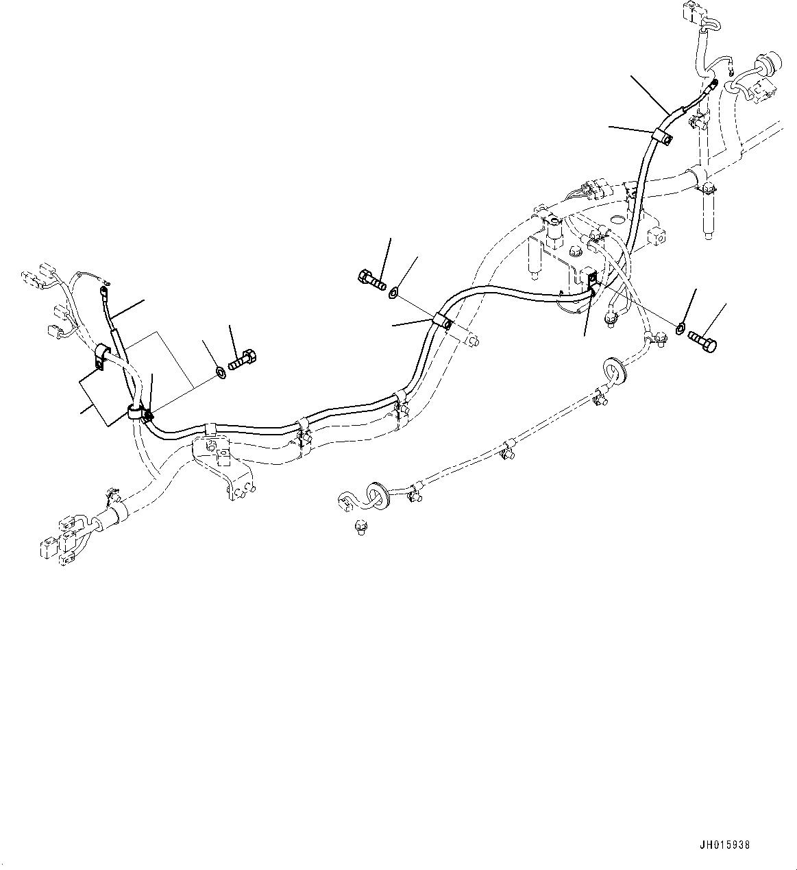 Жгут проводов 195-06-55251 KOMATSU
