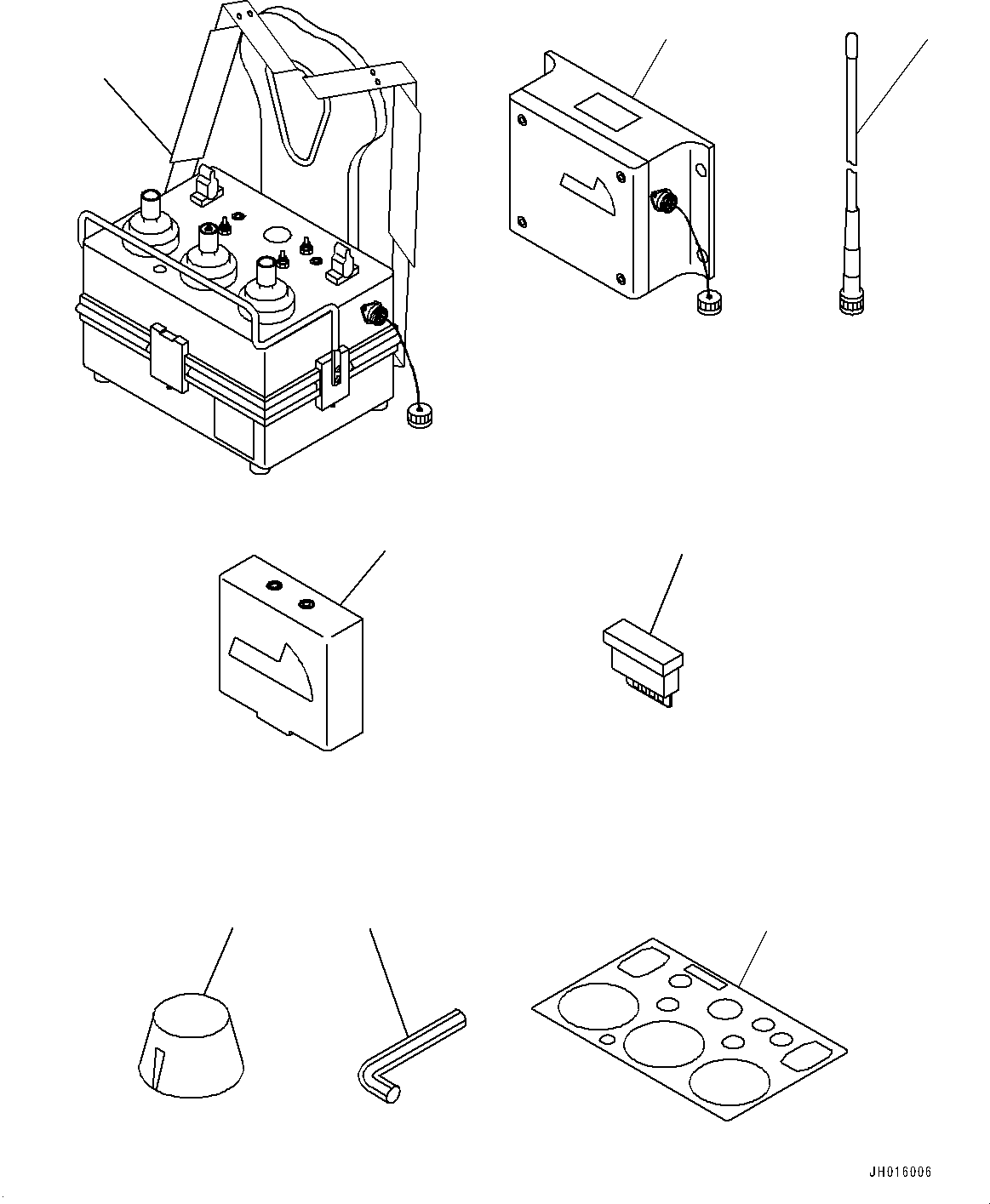 Printed Card 7809-69-4500 KOMATSU