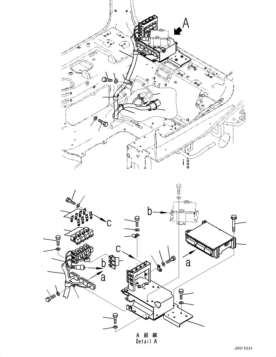Жгут проводов 17A-06-69391 KOMATSU