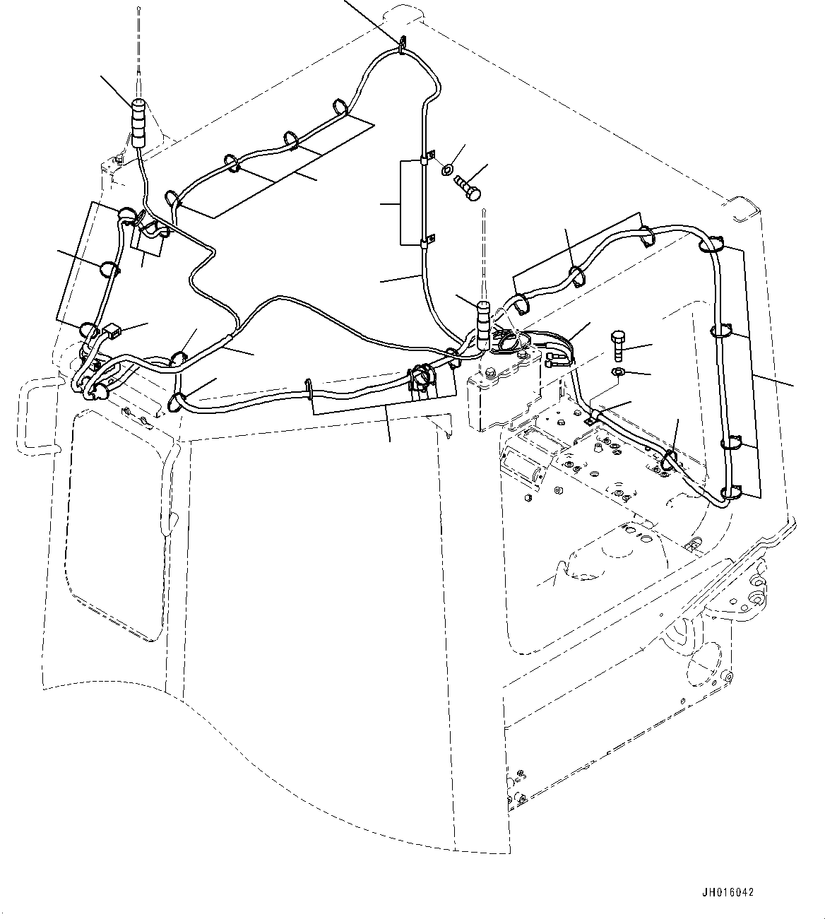 Жгут проводов 17A-06-69461 KOMATSU