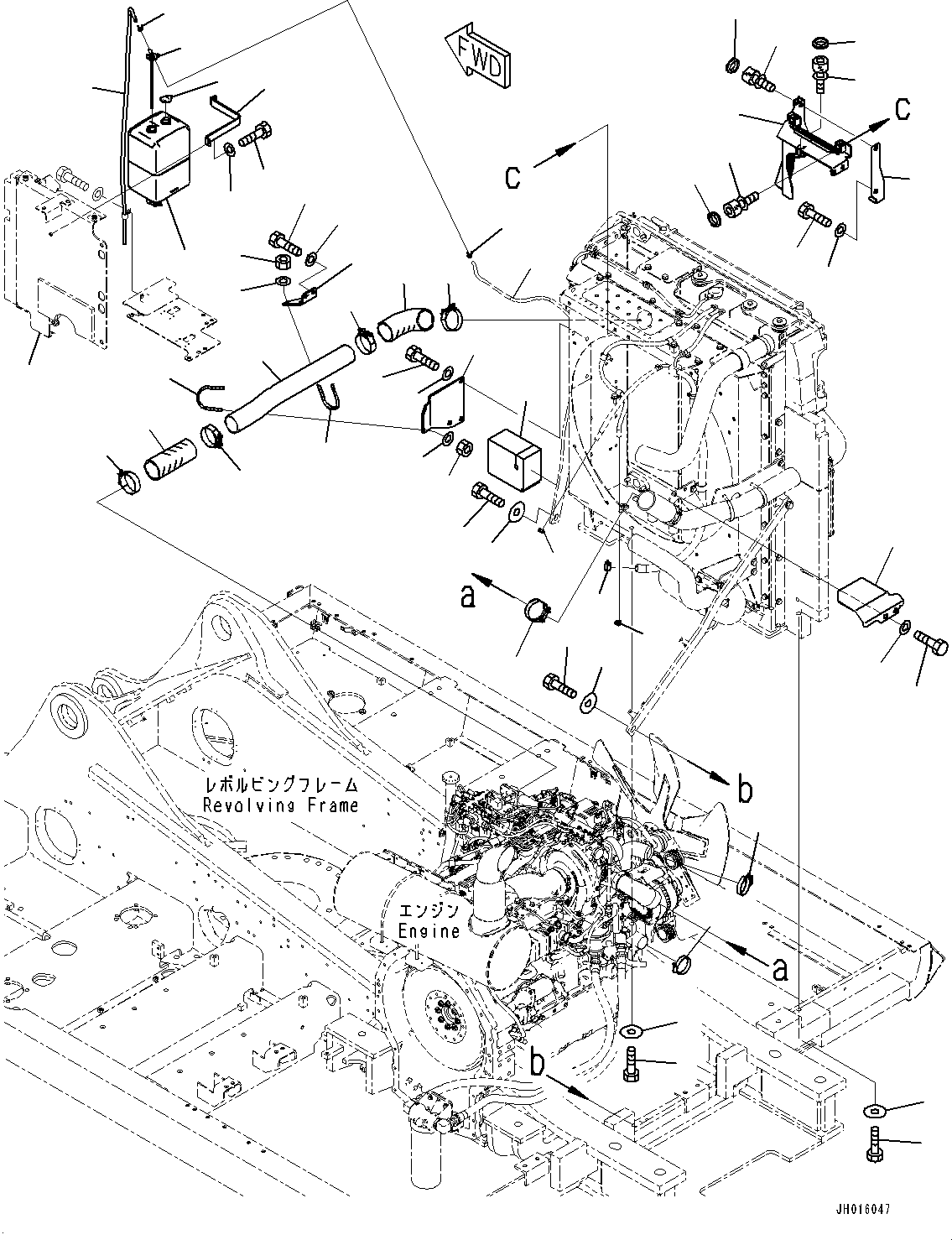 Кронштейн 207-03-22940 KOMATSU