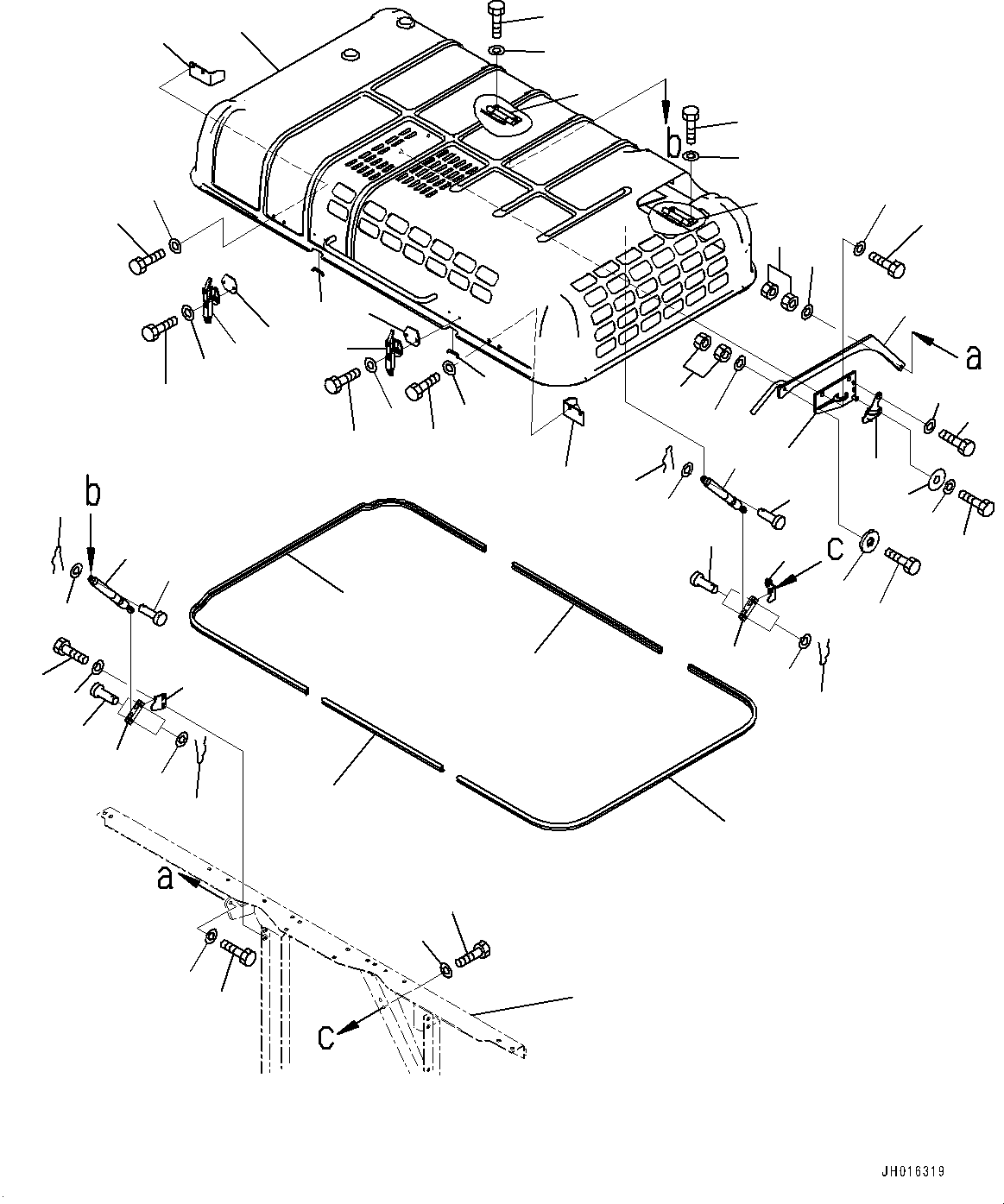Ловитель 207-54-43833 KOMATSU