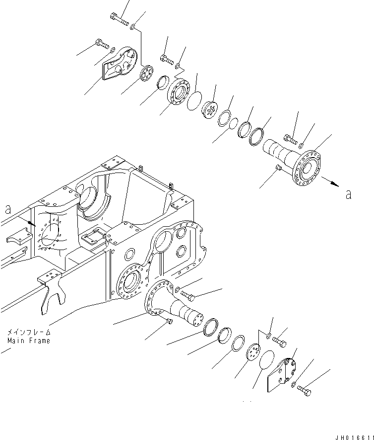 Уплотнение 17A-50-12620 KOMATSU
