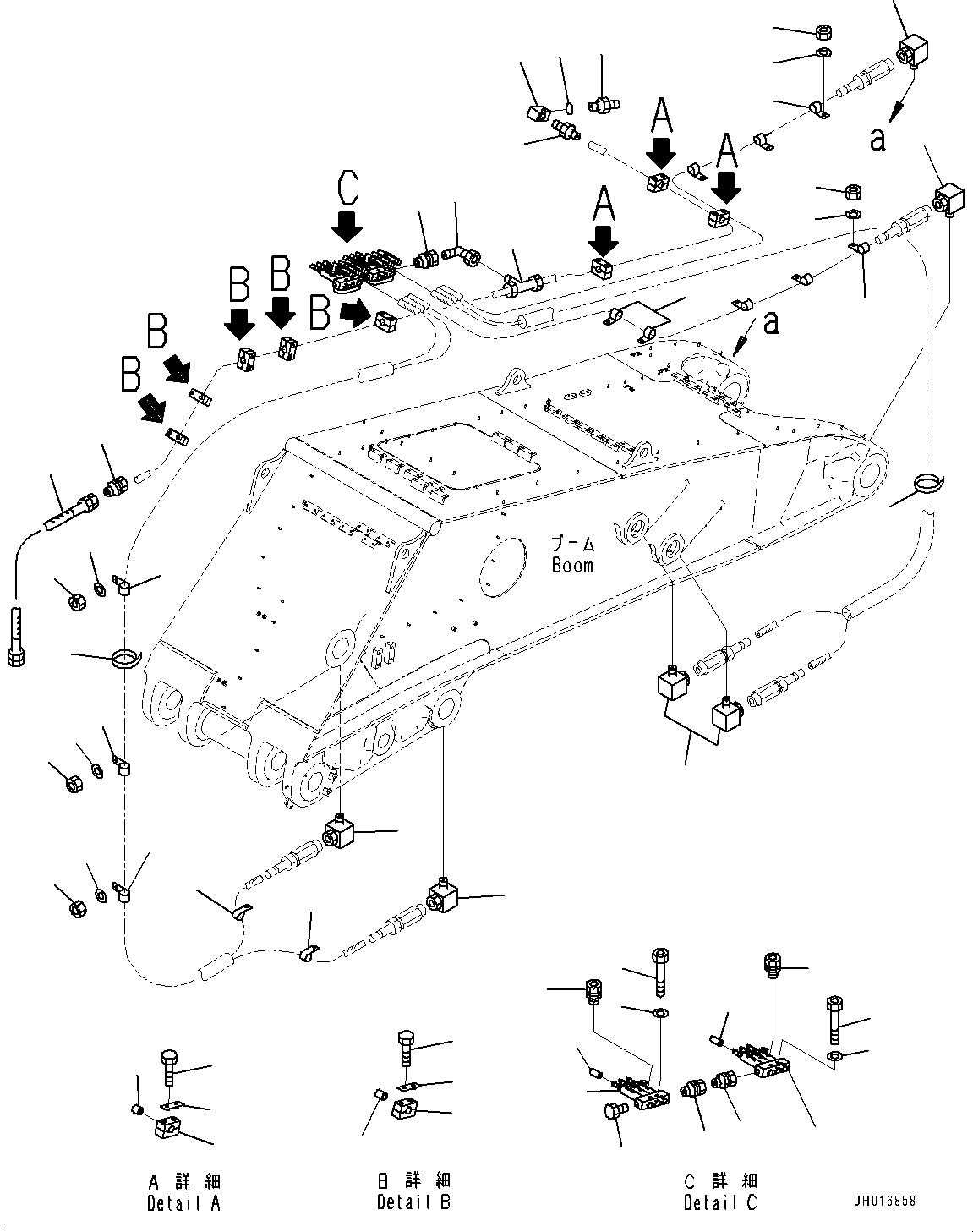 Шланг 21T-64-37930 KOMATSU