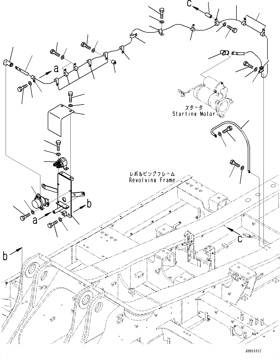 Кабель 209-06-41580 KOMATSU