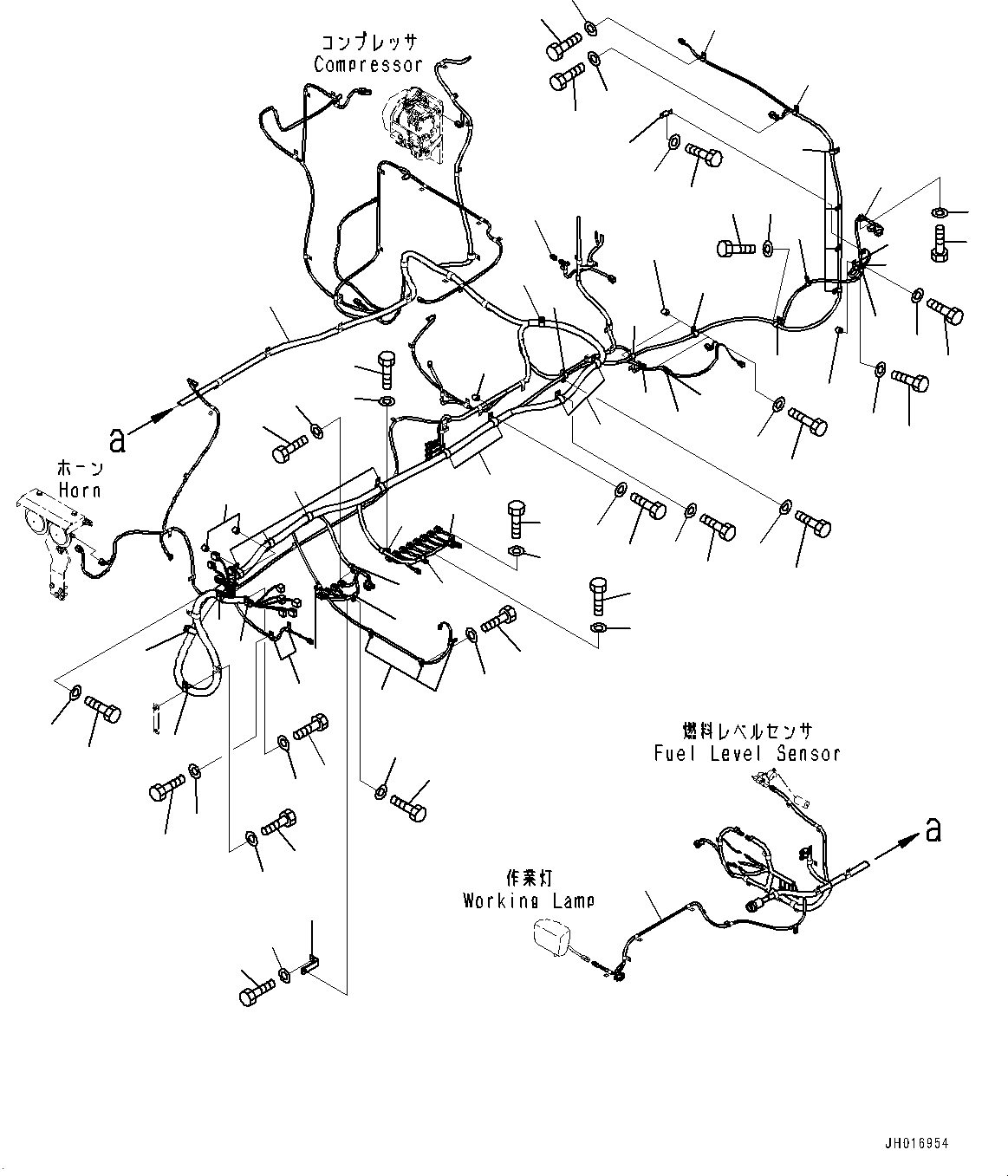 Жгут проводов 209-06-45930 KOMATSU