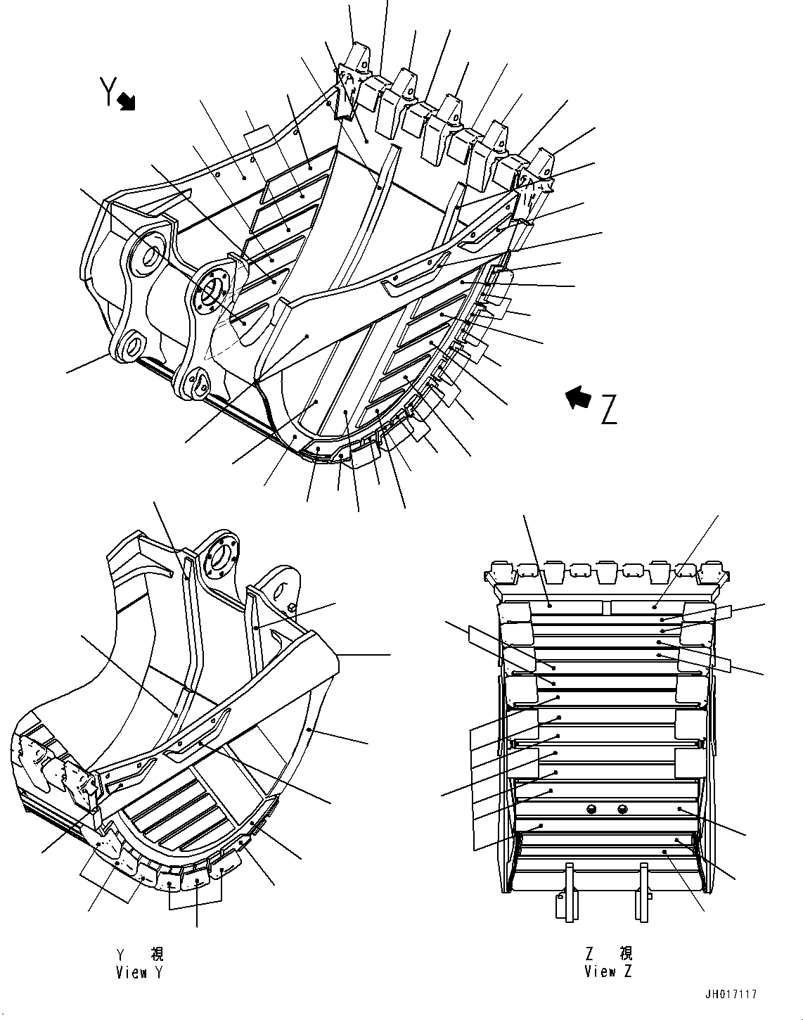Plate, Welded, (Kit : K36) 775-934-8B41 KOMATSU