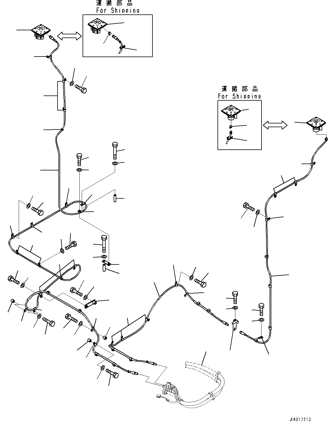 Кабель 208-06-27271 KOMATSU