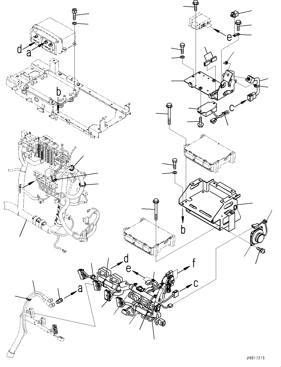 Жгут проводов 208-06-27131 KOMATSU