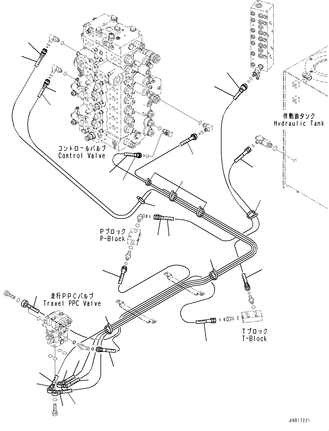 Шланг 208-62-27640 KOMATSU