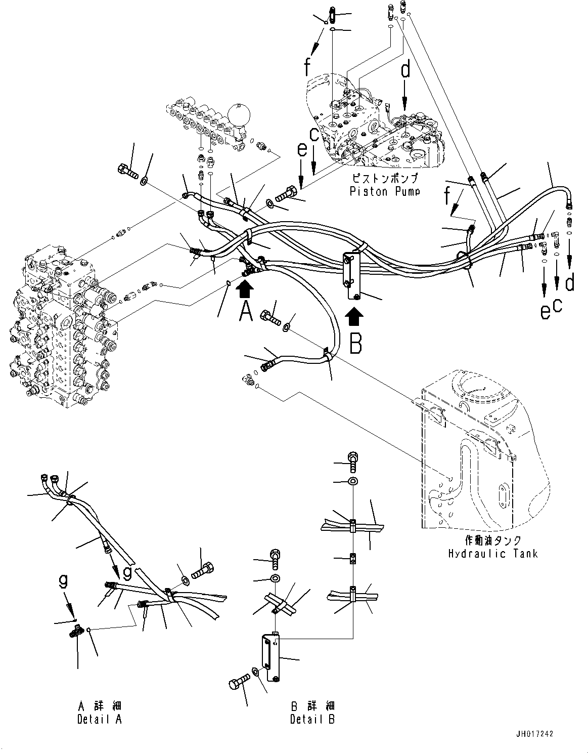 Шланг 208-62-27720 KOMATSU