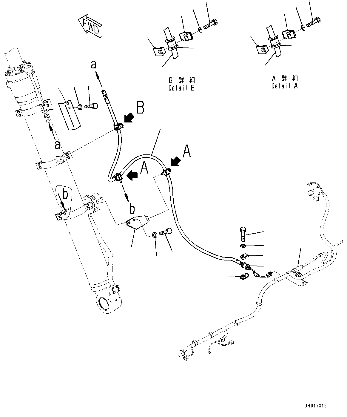 Жгут проводов 208-06-27471 KOMATSU