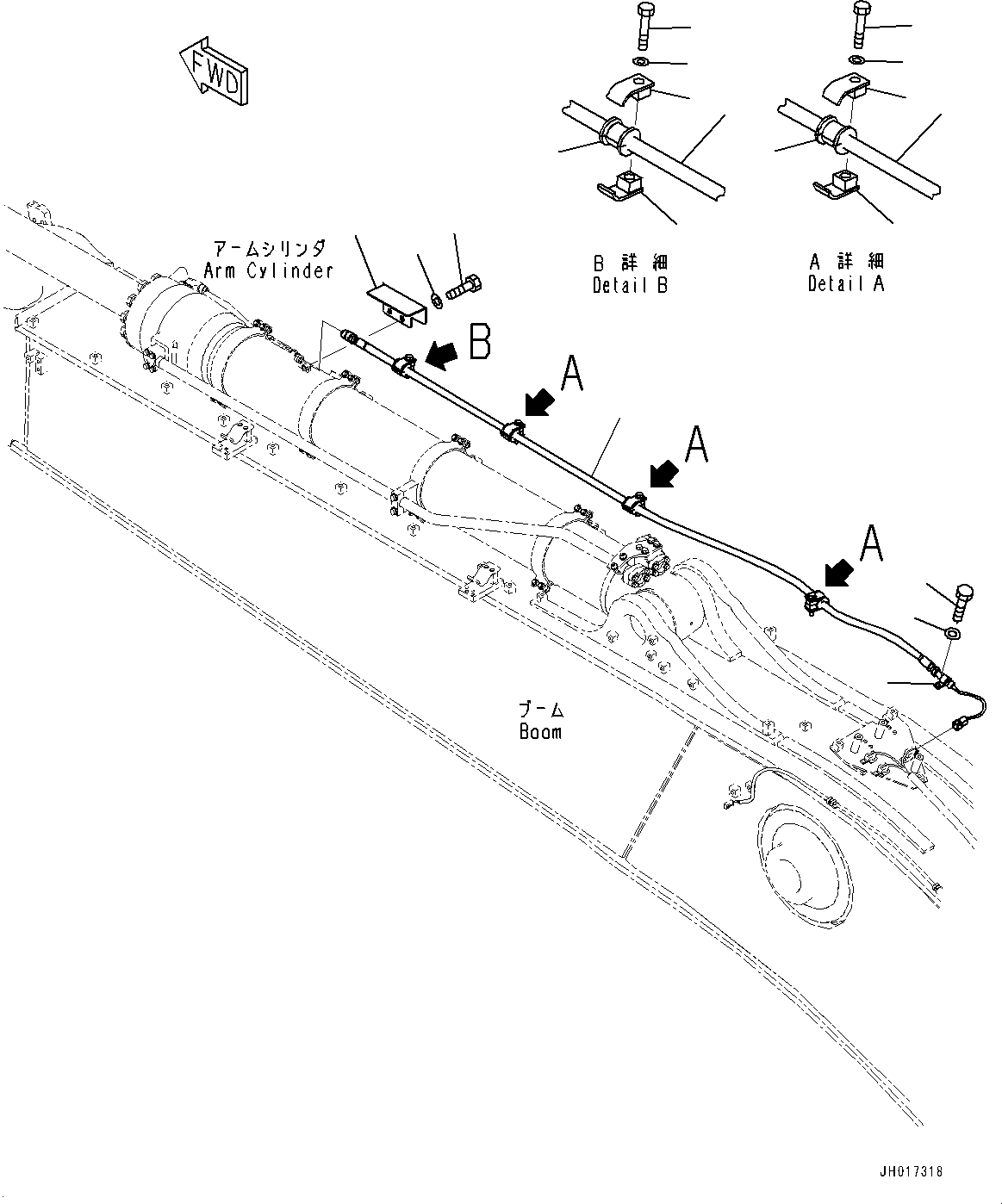 Жгут проводов 208-06-27461 KOMATSU