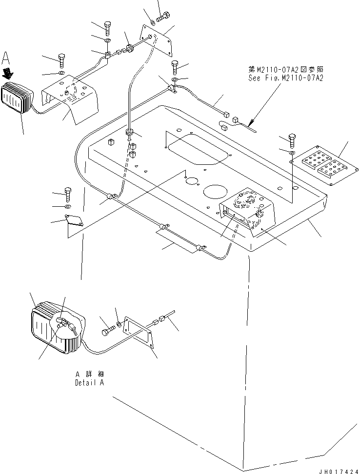 Жгут проводов 195-06-48110 KOMATSU