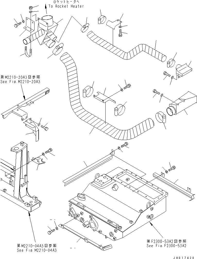 Крышка 195-01-36330 KOMATSU