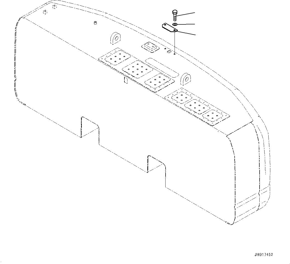 Пластина 207-06-86310 KOMATSU