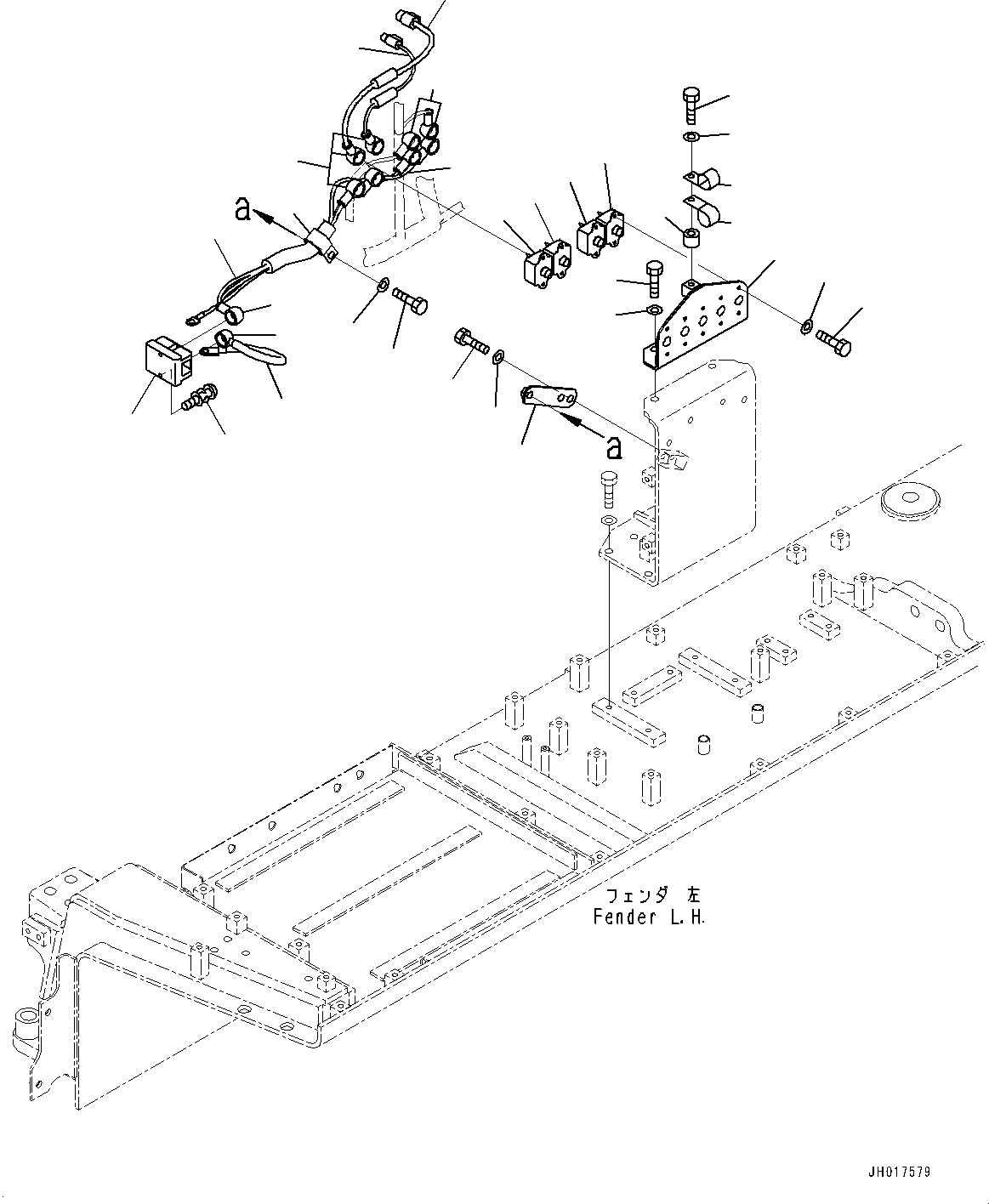 Жгут проводов 195-06-55290 KOMATSU