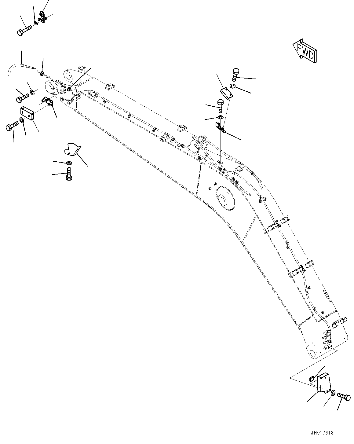 Крышка 2A5-70-21251 KOMATSU