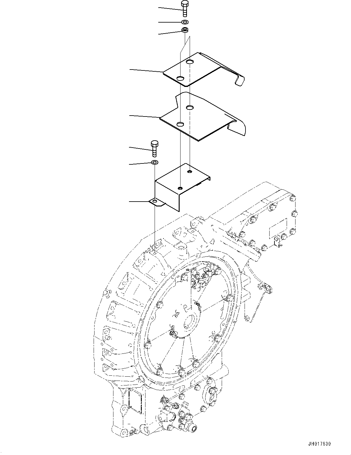 Пластина 2A7-54-22591 KOMATSU
