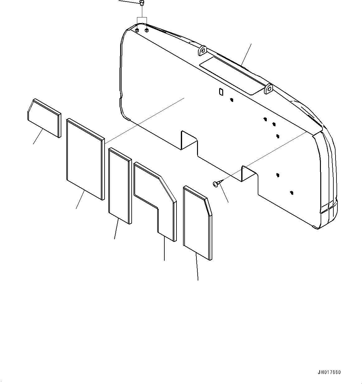 Лист 2A7-46-21711 KOMATSU