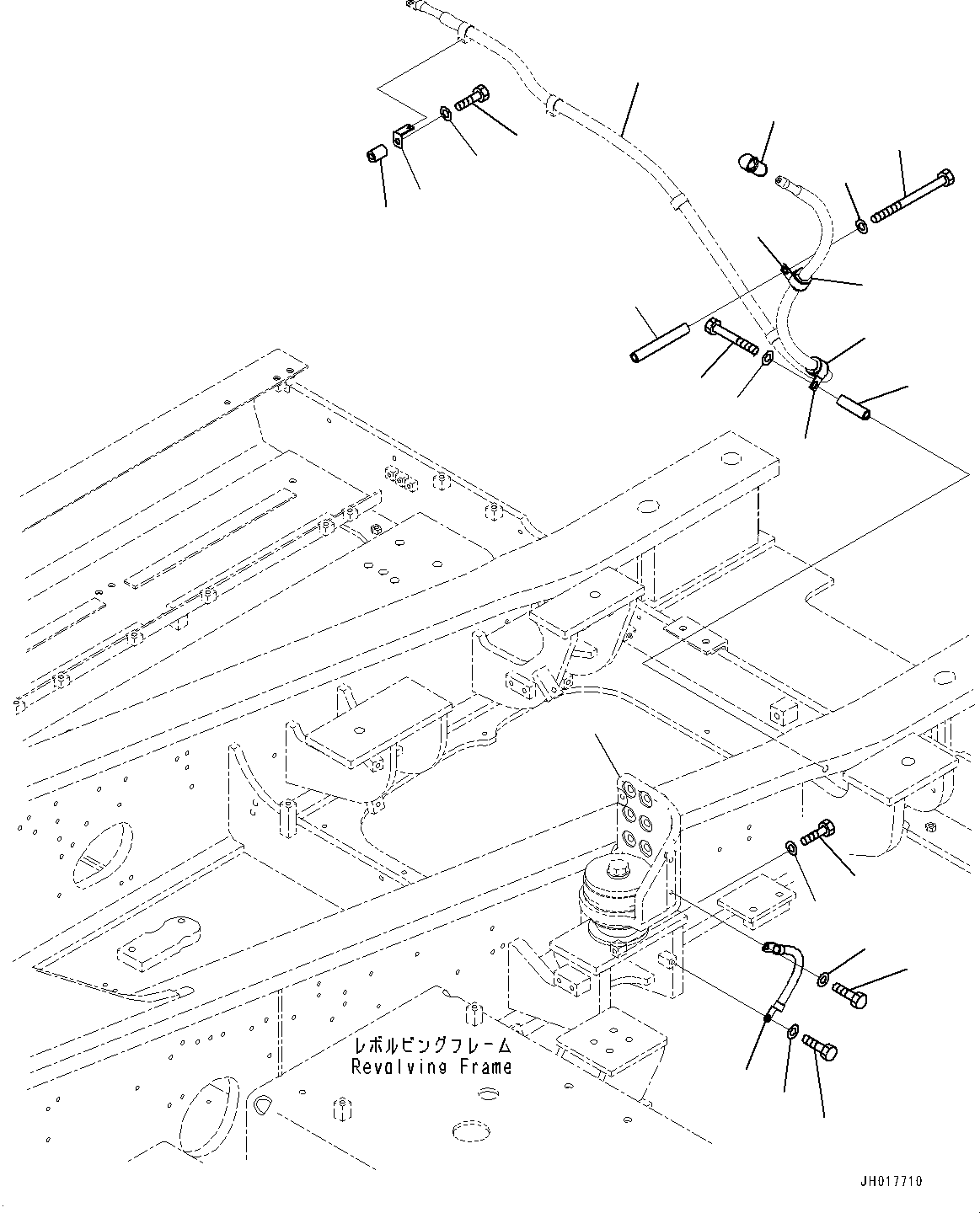 Bracket(Engine Mounting) (207-01-41210) KOMATSU