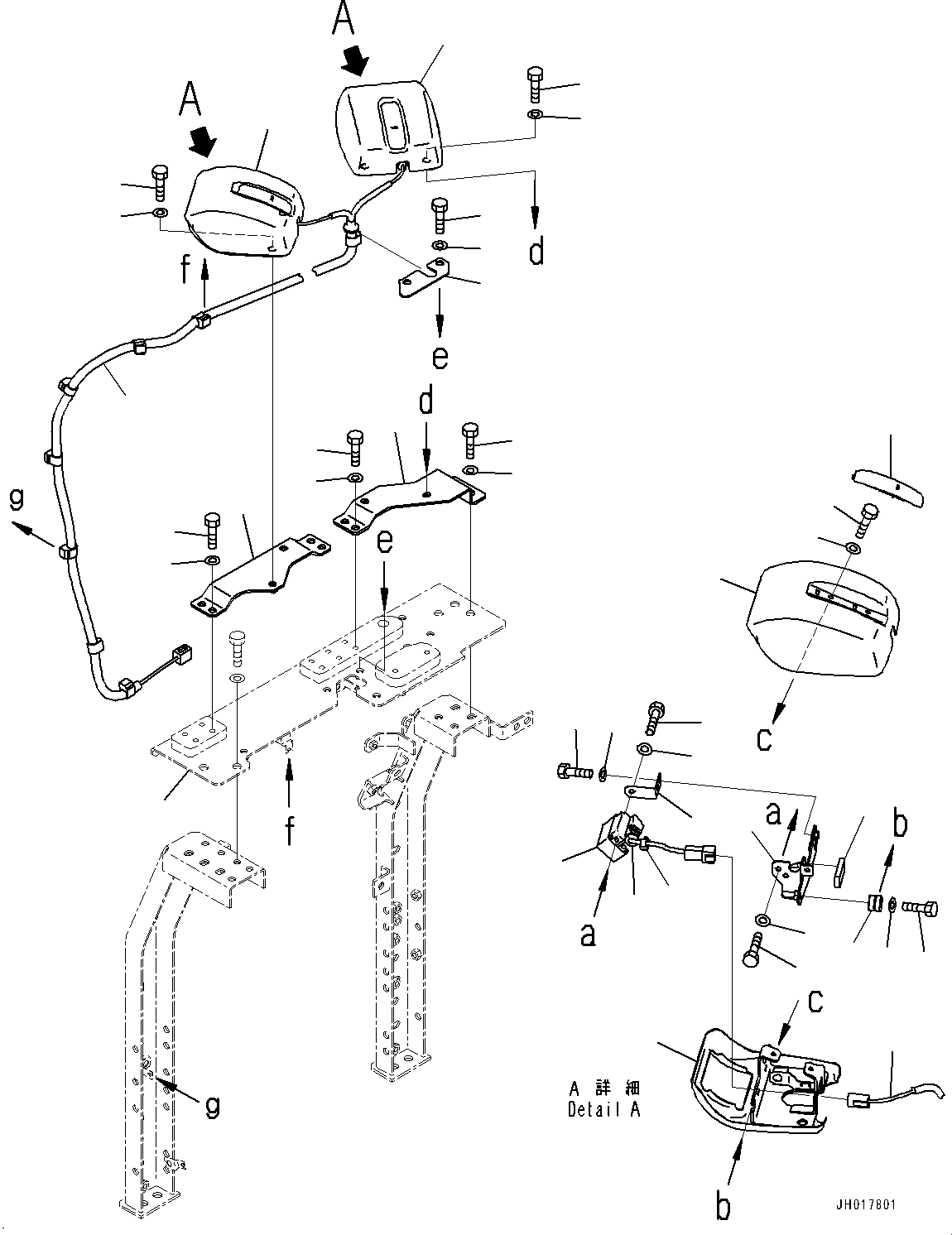 Жгут проводов 2A7-06-21470 KOMATSU