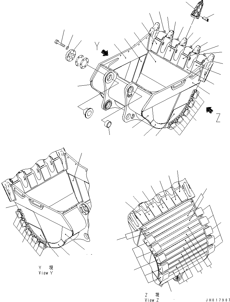 PLATE (WELDED)K2 775-939-P1D0 KOMATSU