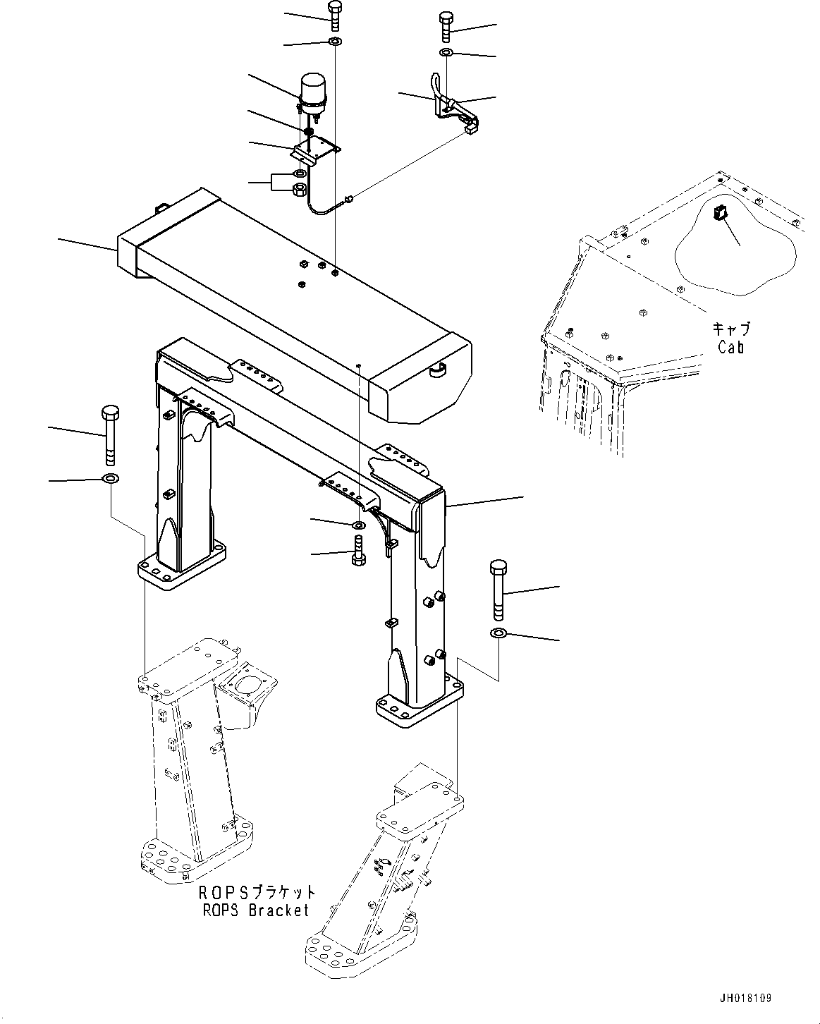 Ограждение 195-978-5820 KOMATSU