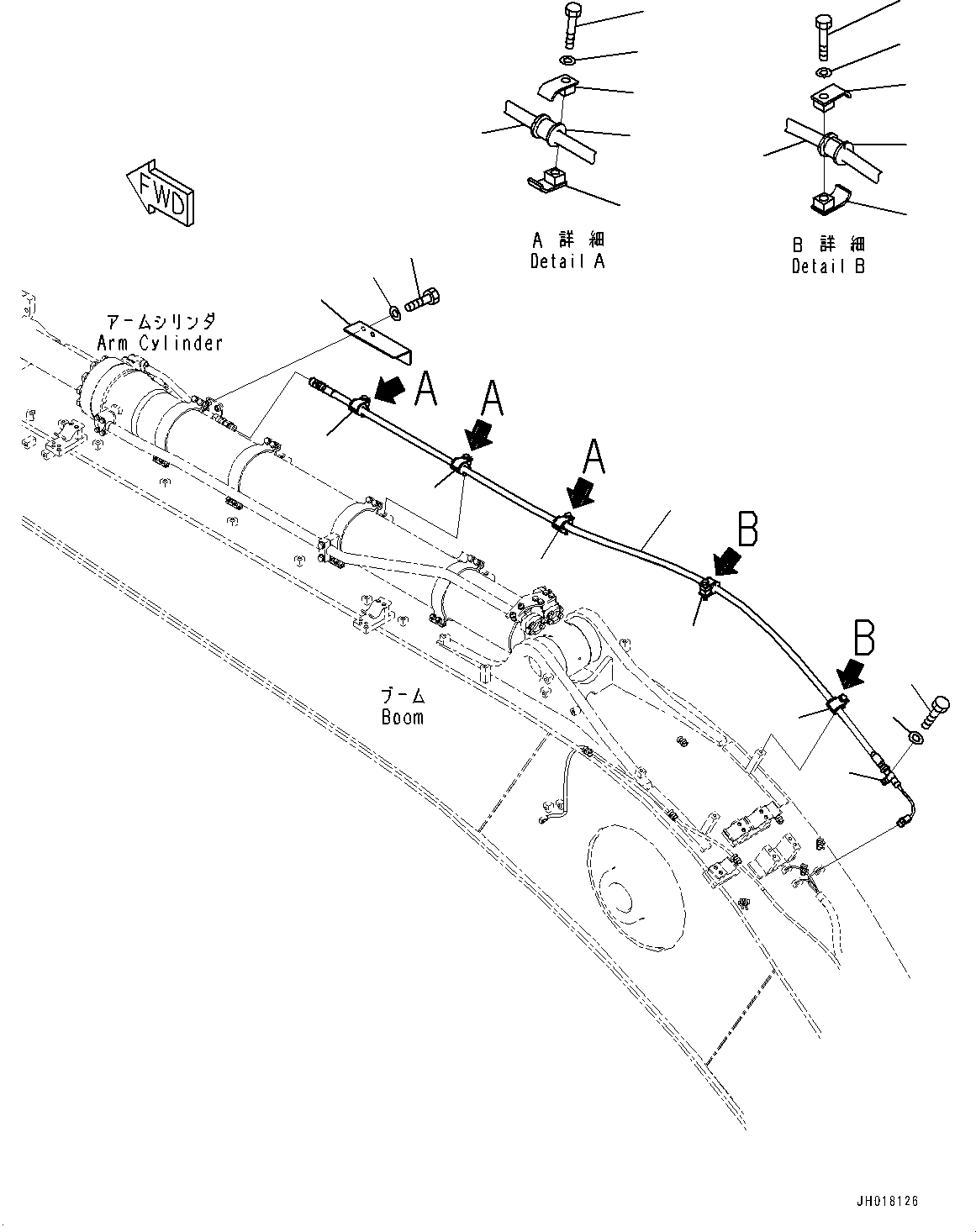 Жгут проводов 2A7-06-15346 KOMATSU