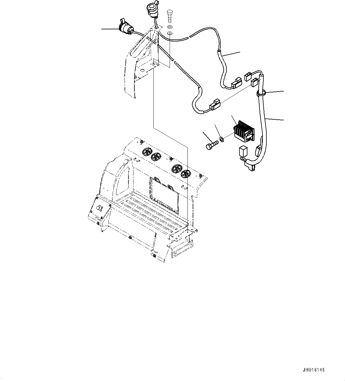 Жгут проводов 21N-06-51310 KOMATSU