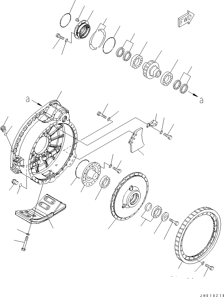 Корпус \0\17M-27-41420 KOMATSU