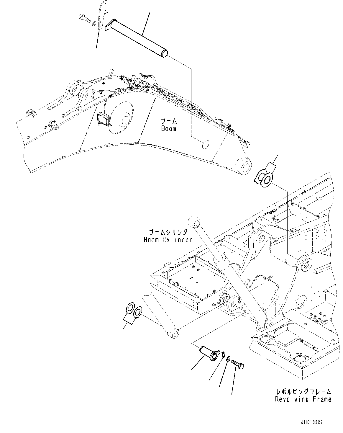 Bracket(Electric Wiring Harness,Boom Encoder) (2A7-70-15220) KOMATSU