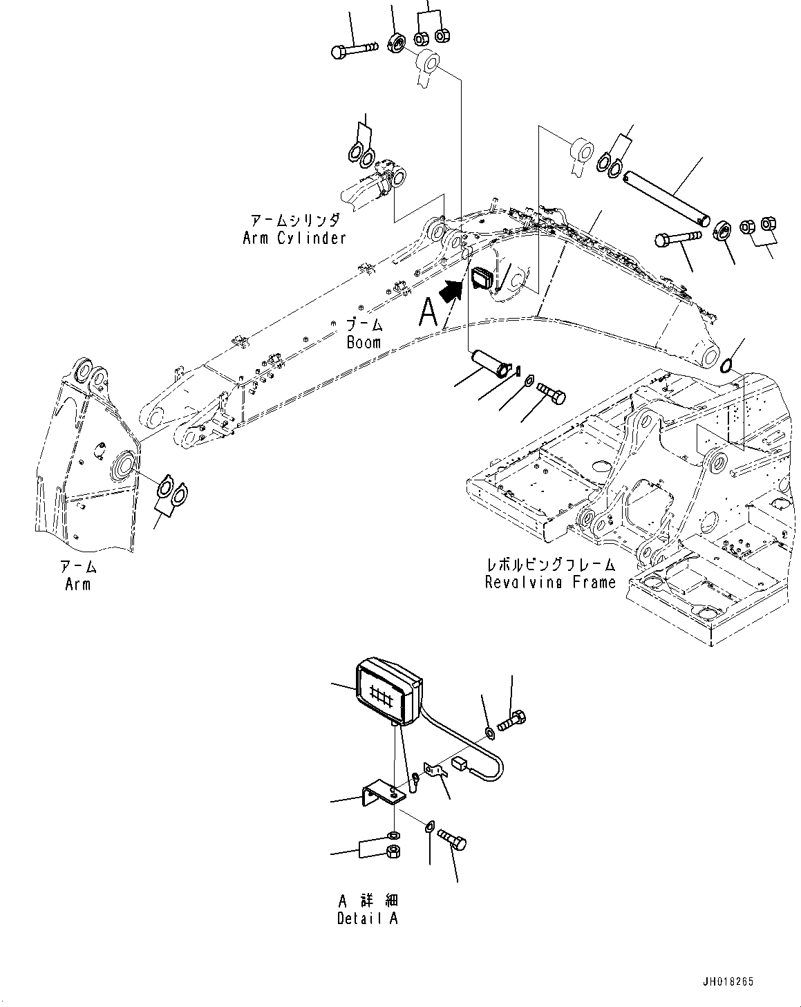 Wiring Harness(Boom,ICT Wiring Harness) (2A7-06-15331) KOMATSU
