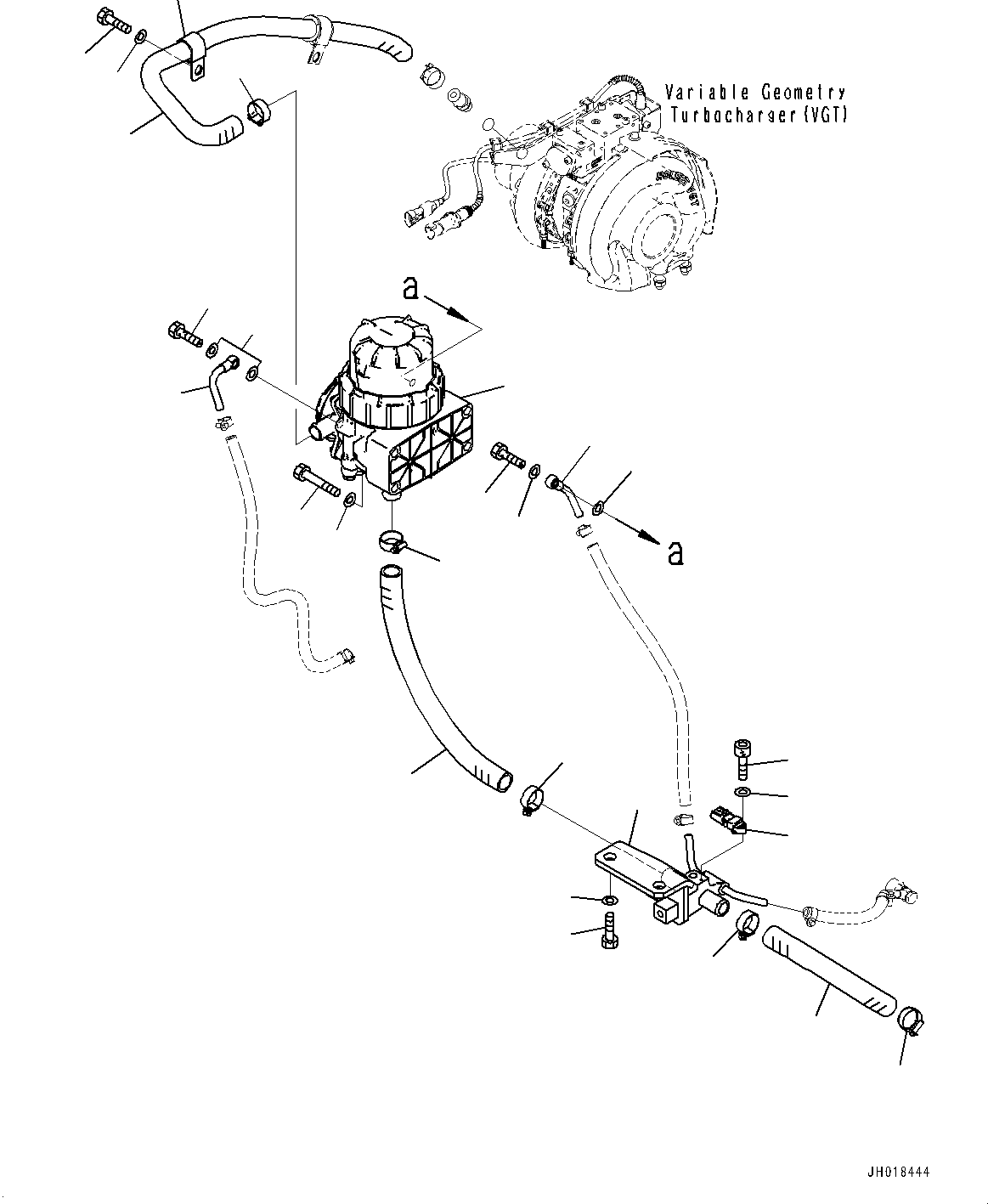 Шланг 6755-21-7290 KOMATSU