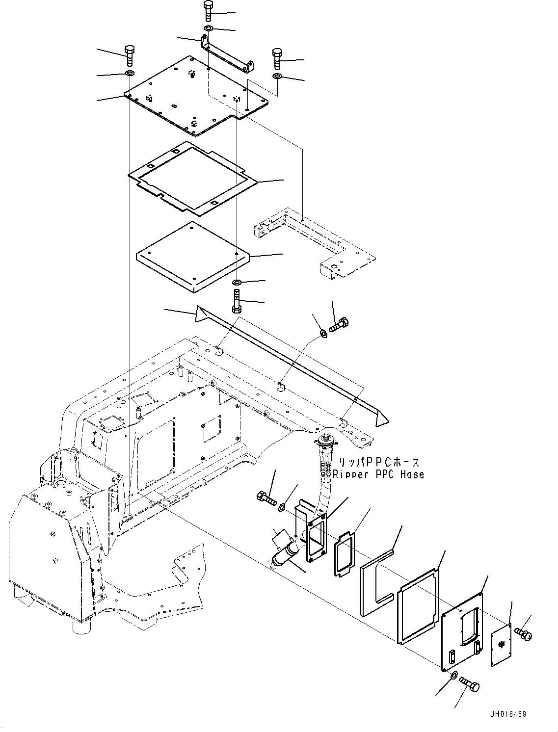 Лист 198-911-7930 KOMATSU