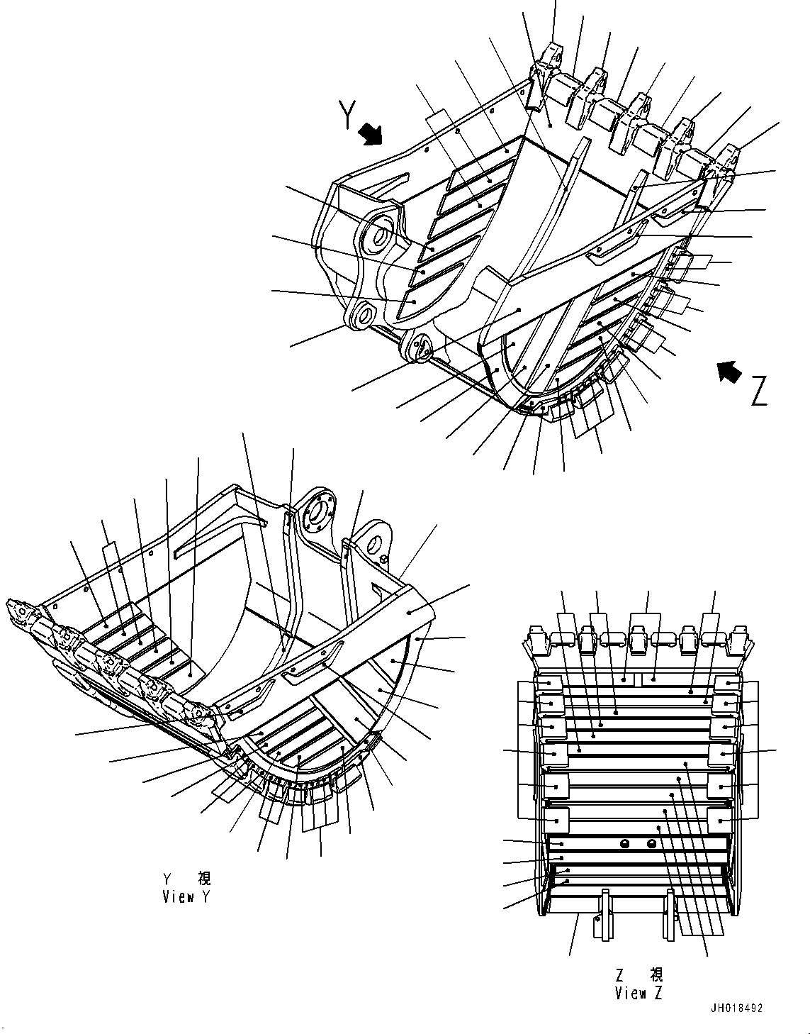 Shroud, Welded 775-934-7541 KOMATSU